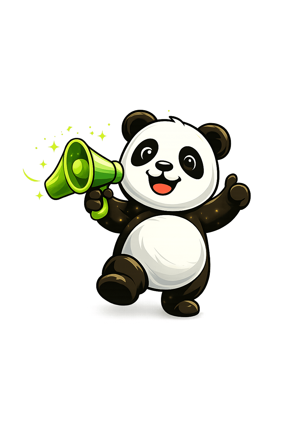 Panda Marketing Mascota